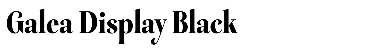 Galea Display Black